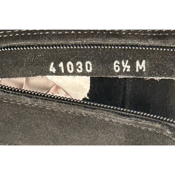 La Canadienne Zed Black Oiled Suede Boots Womens Size 6.5M Waterproof New $550 - Picture 9 of 10